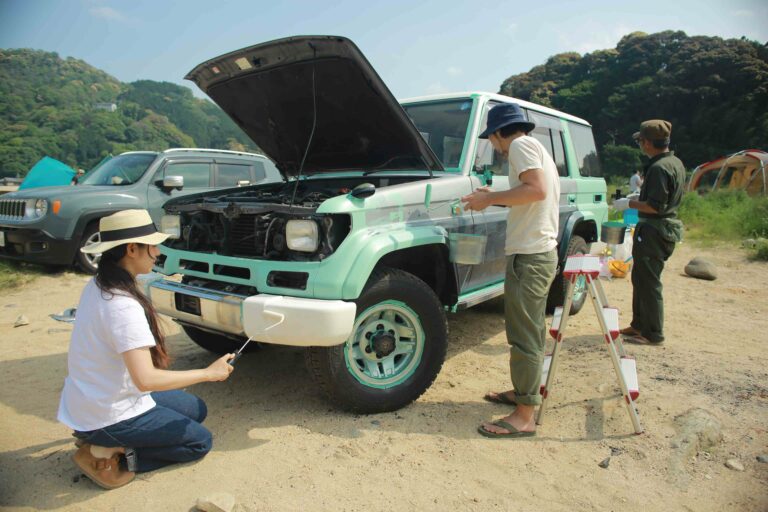 公園や河川敷で塗装する方も◎塗装する場所がない！とお困りの方へのご提案