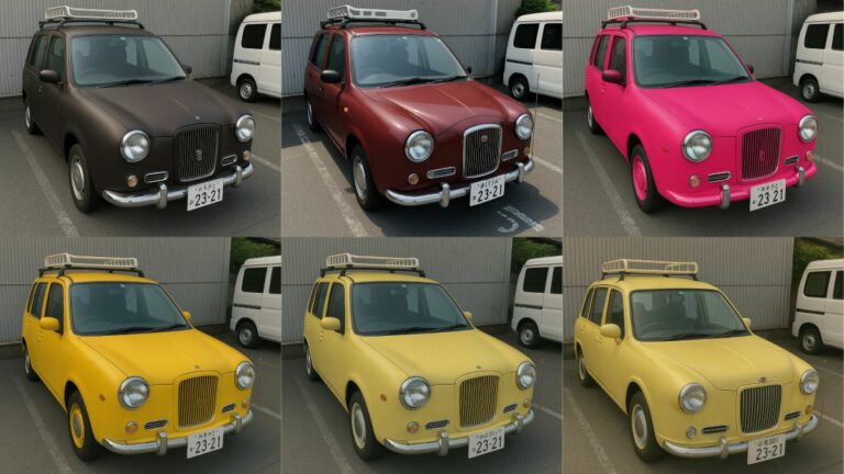 ChatGPTで車の色のカラーシュミレーションをしてみる（WEBから編）