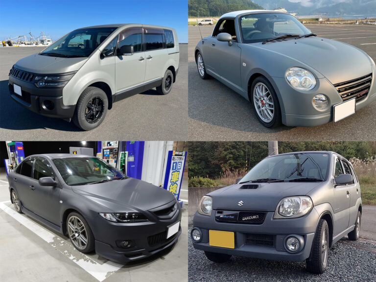 車のDIY全塗装で人気のグレー系色　どんなグレーが塗りやすい？
