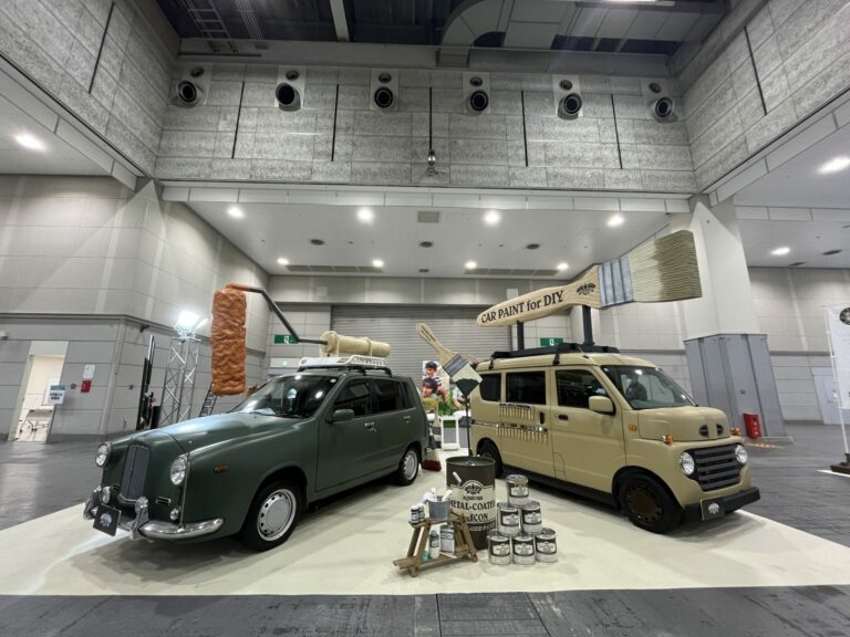 第13回大阪モーターショーご来場ありがとうございました｜注目を集めたタカラ塗料のDIY全塗装